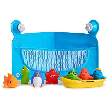 Ocean Friends Bath Toy and Storage Set